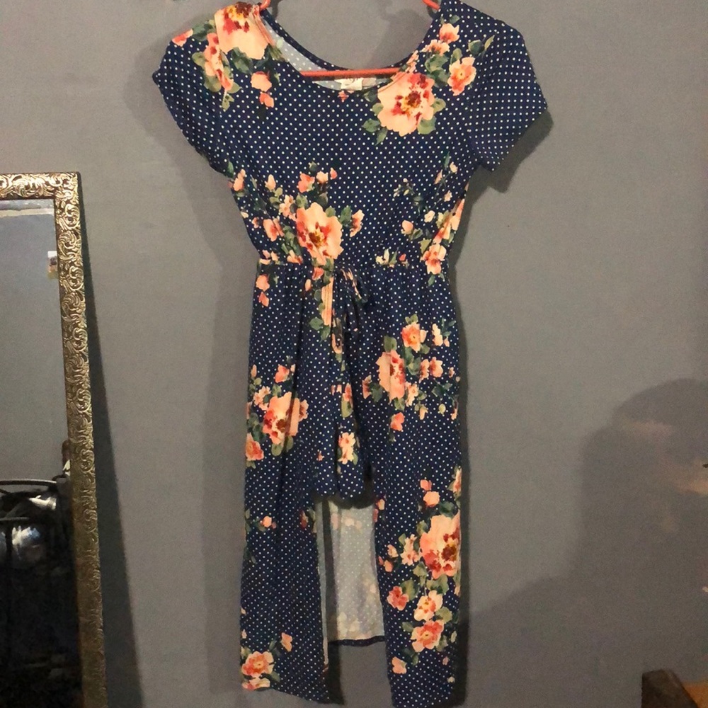 Romper with cape